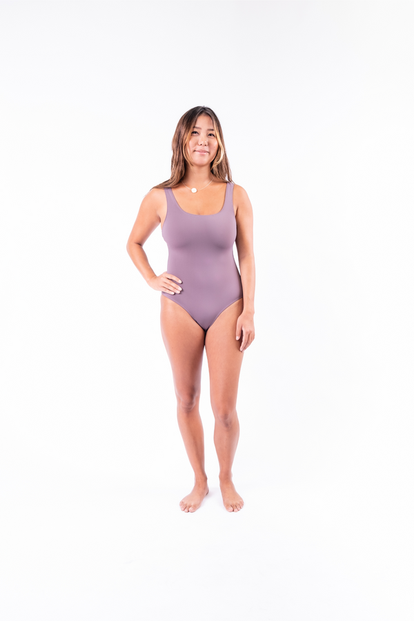 Malibu One Piece - Dusty Lavender